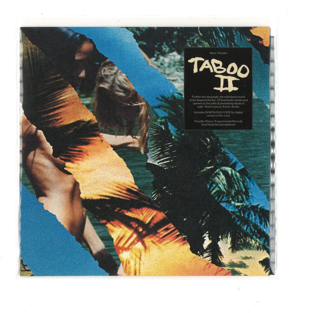 Лицевая сторона обложки — Wave Temples — Taboo II