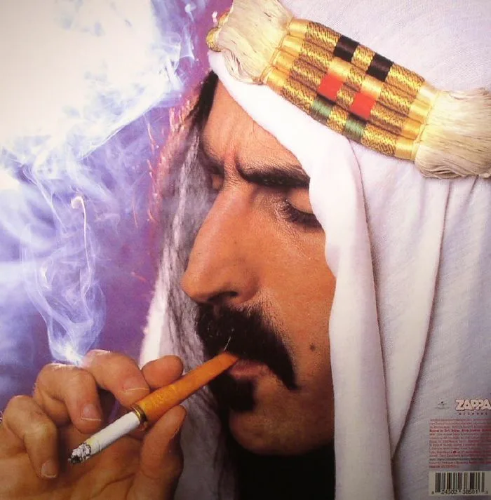 Обратная сторона обложки — Frank ZAPPA — Sheik Yerbouti
