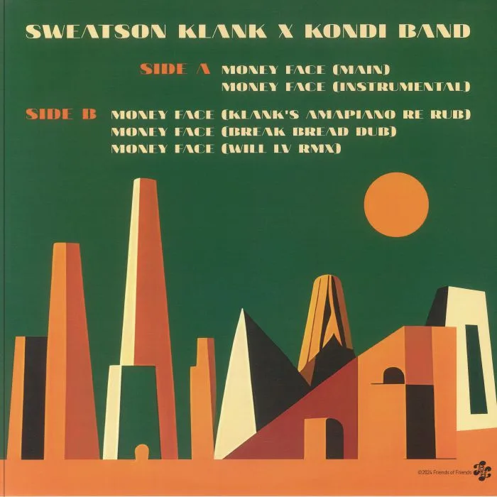 Обратная сторона обложки — SWEATSON KLANK / KONDI BAND — Money Face