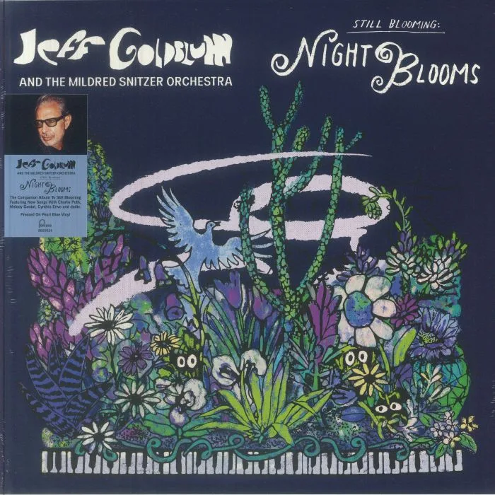 Лицевая сторона обложки — Jeff GOLDBLUM / THE MILDRED SNITZER ORCHESTRA — Night Blooms