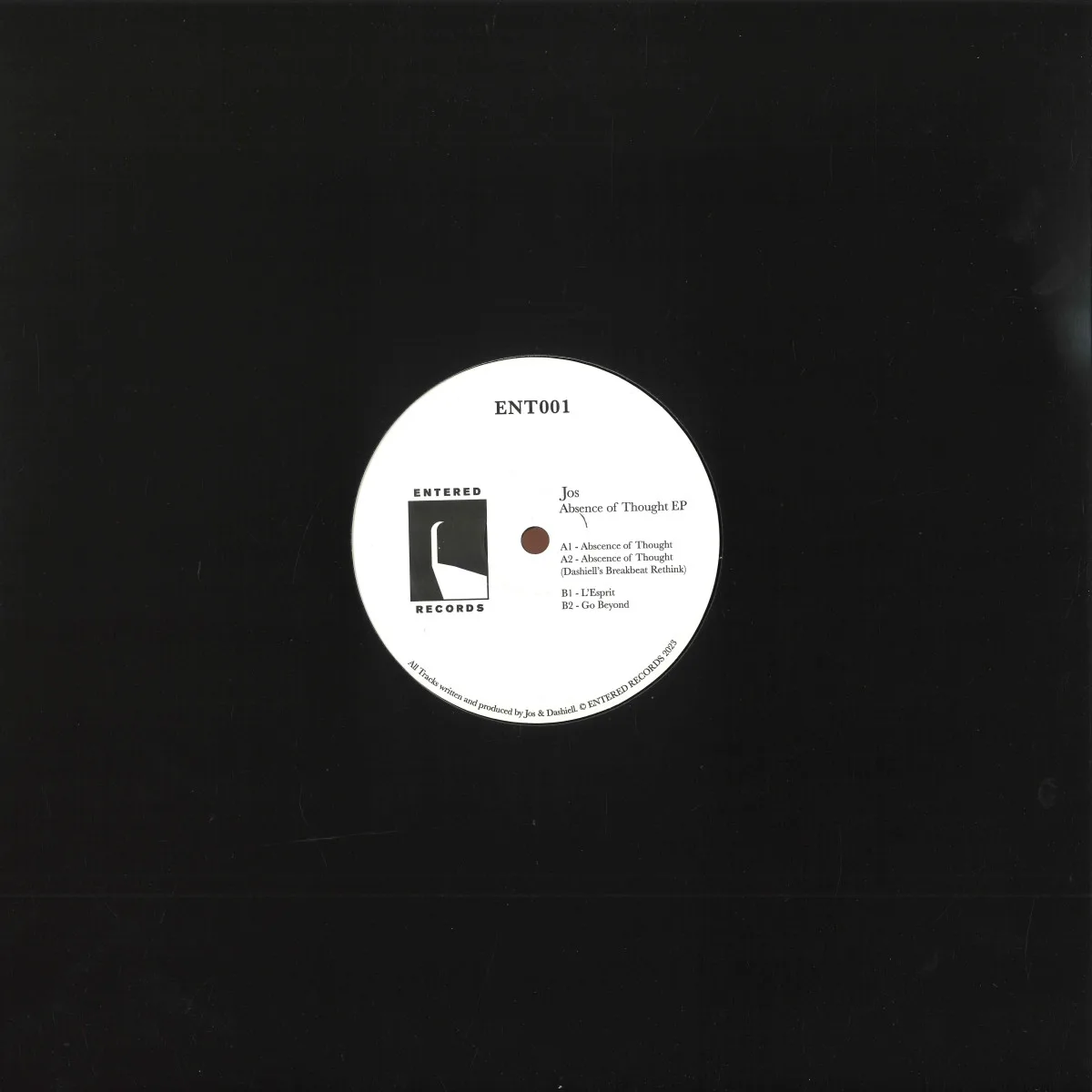 Back cover — Jos — Absence of Thought EP