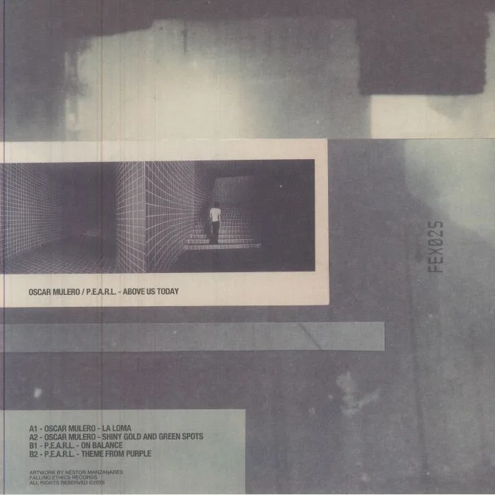 Back cover — Oscar MULERO / PEARL — Above Us Today