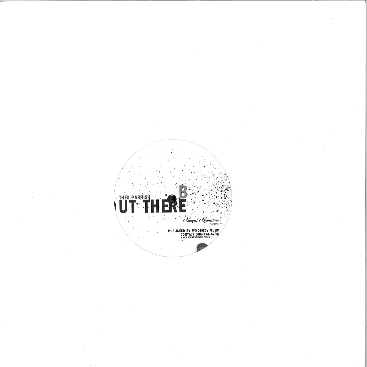 Обратная сторона обложки — Theo Parrish — Capritarious / Out There 2x12"