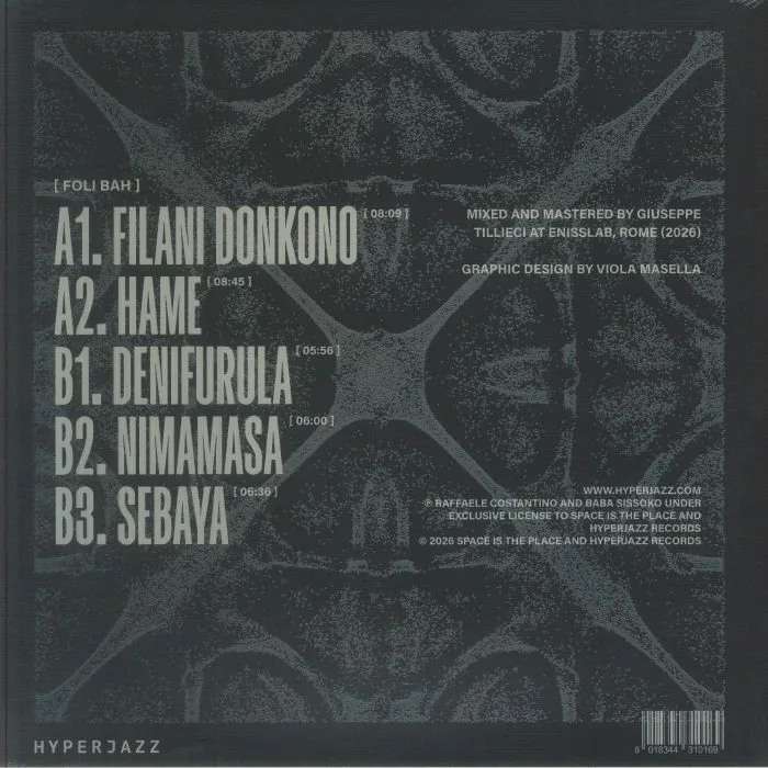 Back cover — KHALAB / BABA SISSOKO — Foli Bah