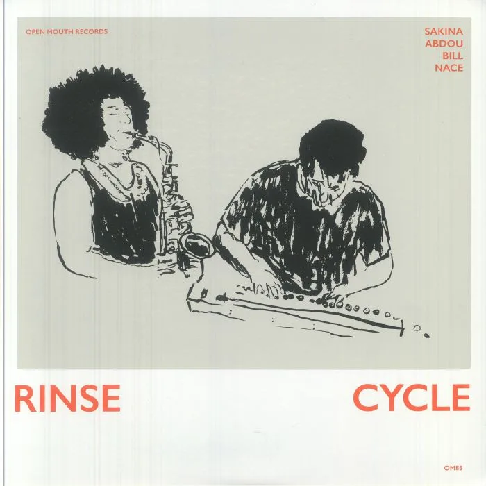 Лицевая сторона обложки — Sakina ABDOU / BILL NACE — Rinse Cycle