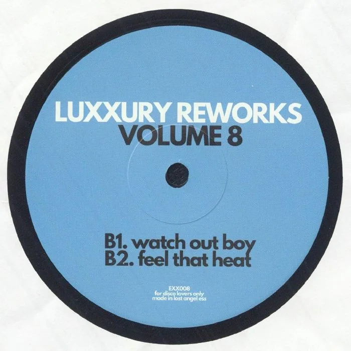 Обратная сторона обложки — LUXXURY — Reworks Volume 8