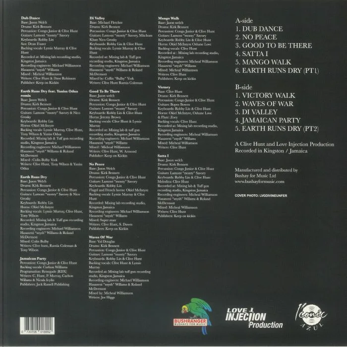 Back cover — Clive aka LIZZARD HUNT — Undeniably