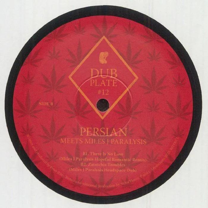 Back cover — PERSIAN meets MILES J PARALYSIS — Persian Meets Miles J Paralysis