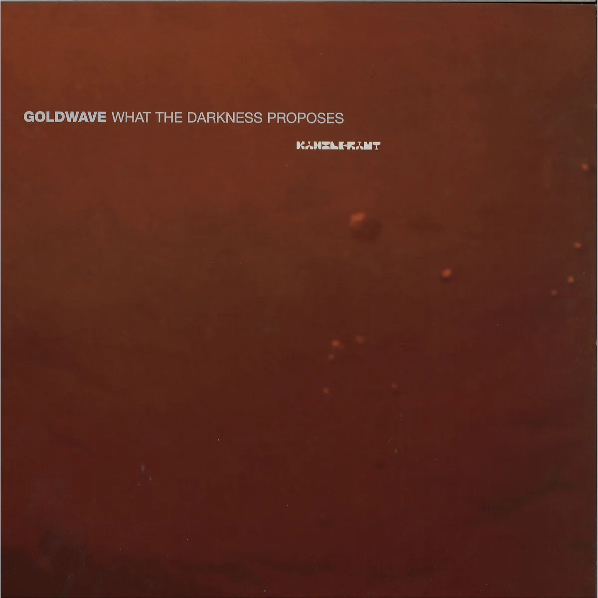 Front cover — Goldwave — What Darkness Propose 2x12"