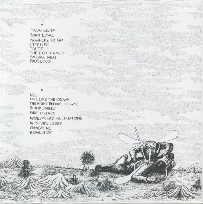 Back cover — ALIEN NOSEJOB — How A Mosquito Operates