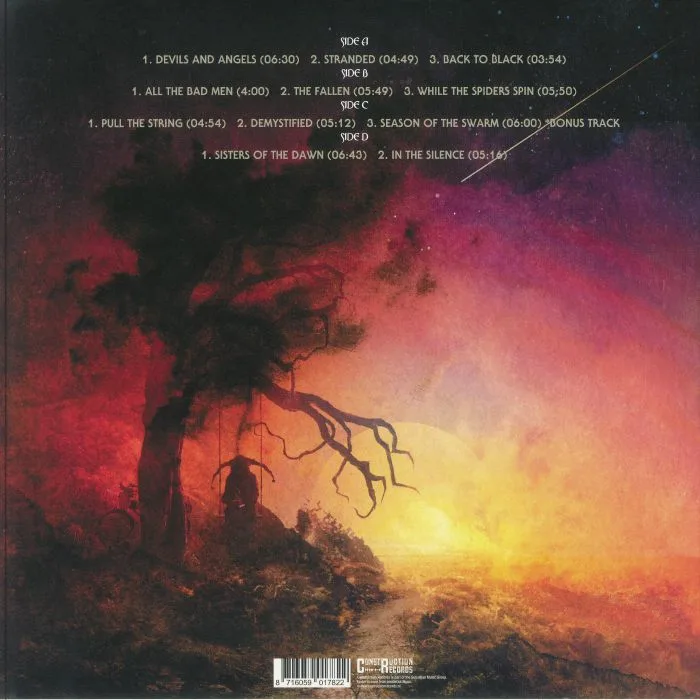 Обратная сторона обложки — PSYCHOTIC WALTZ — The God Shaped Void
