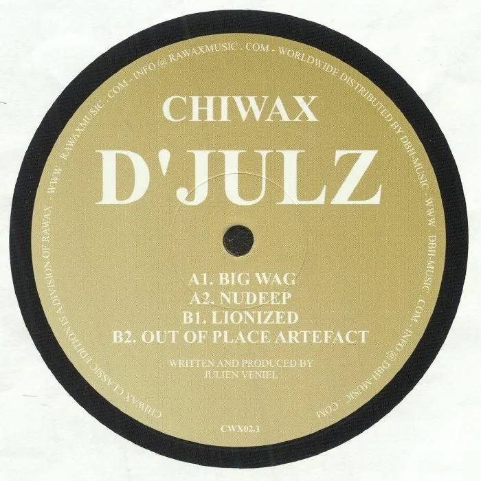 Обратная сторона обложки — D'JULZ — RAW TOOLZ 2