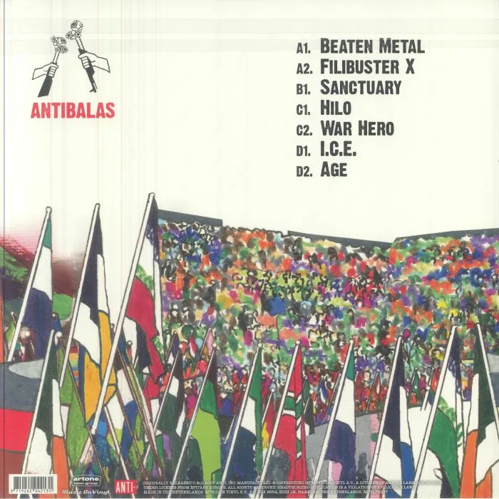 Обратная сторона обложки — ANTIBALAS — Security