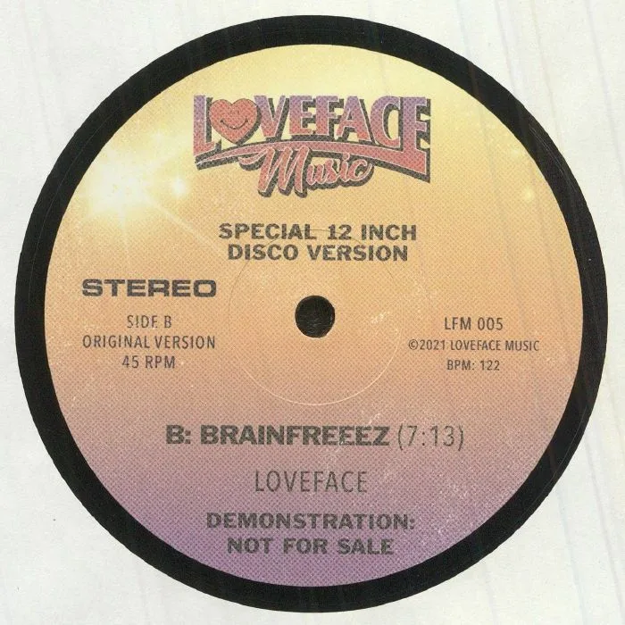 Back cover — LOVEFACE — De Mixes: Vol 5