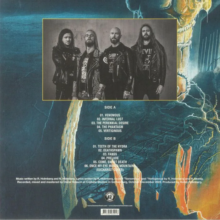Back cover — IMPERISHABLE — Come Sweet Death