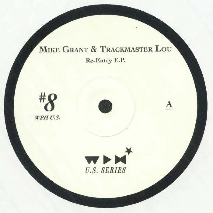 Front cover — Mike GRANT / TRACKMASTER LOU — Re Entry EP