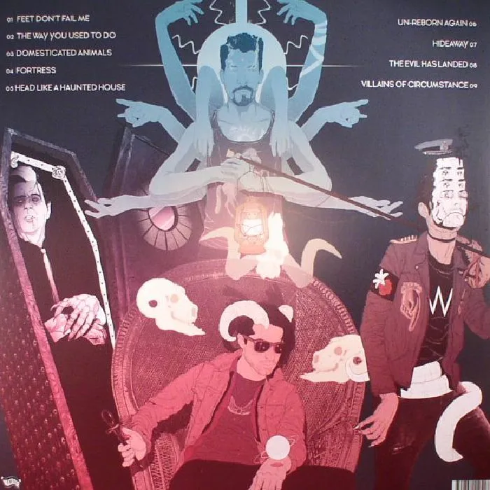 Обратная сторона обложки — QUEENS OF THE STONE AGE — Villains