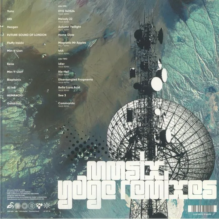 Back cover — The FUTURE SOUND OF LONDON / VARIOUS — Future Sounds Of London Presents Mind Maps 6