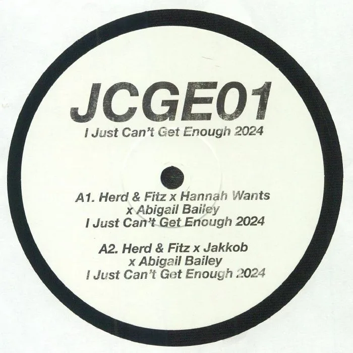 Front cover — HERD & FITZ / HANNAH WANTS / ABIGAIL BAILEY / JAKKOB — I Just Can't Get Enough 2024