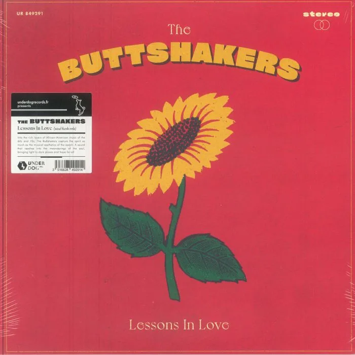 Лицевая сторона обложки — The BUTTSHAKERS — Lessons In Love