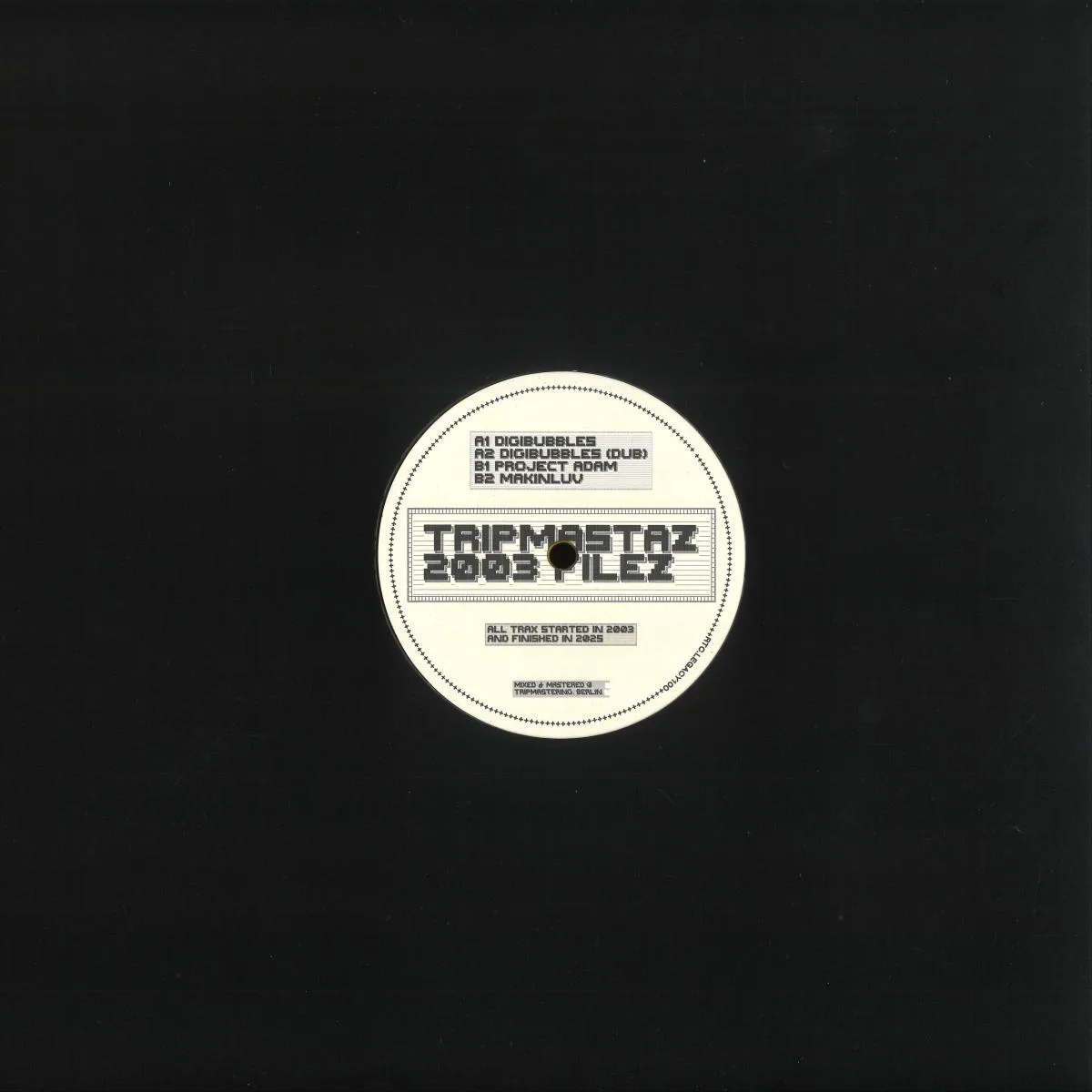 Back cover — Tripmastaz — 2003 Filez