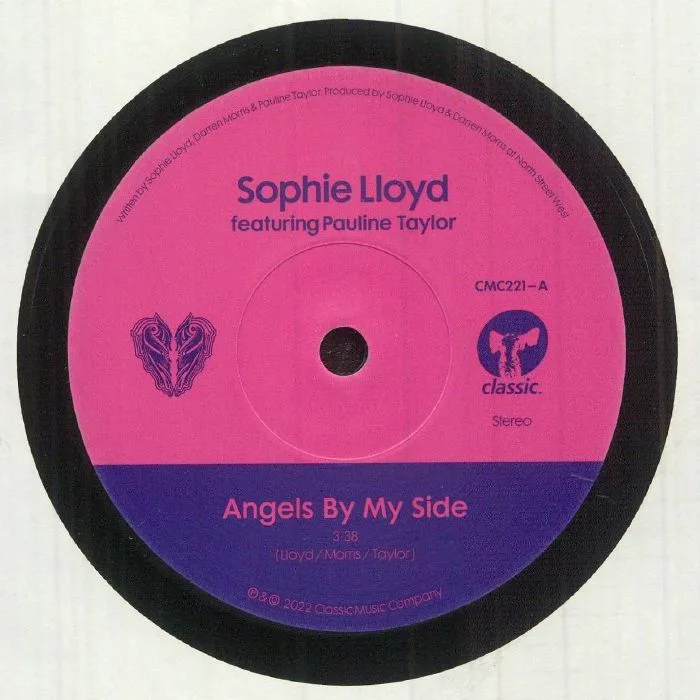 Лицевая сторона обложки — Sophie LLOYD feat PAULINE TAYLOR — Angels By My Side