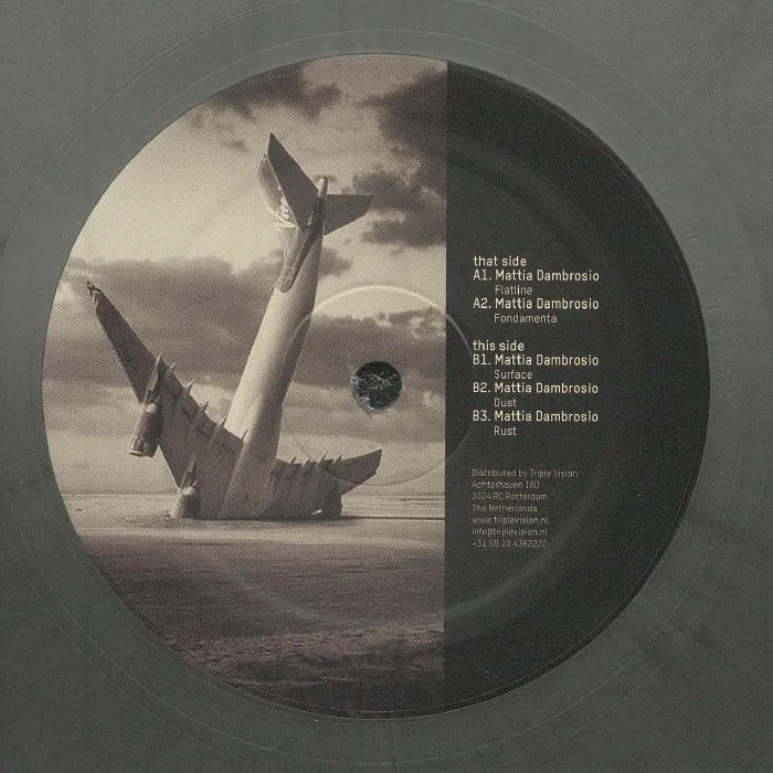 Обратная сторона обложки — Mattia DAMBROSIO — Surface EP