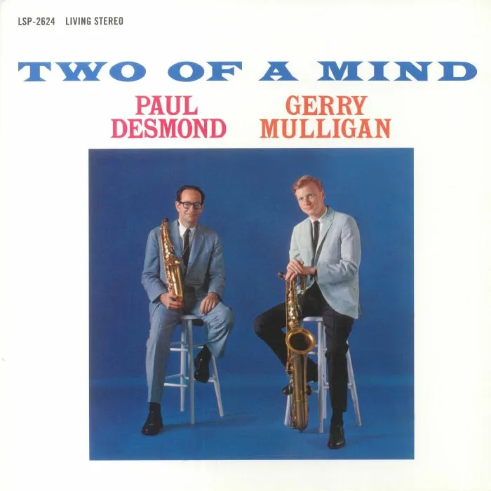 Лицевая сторона обложки — Paul DESMOND / GERRY MULLIGAN — Two Of A Mind