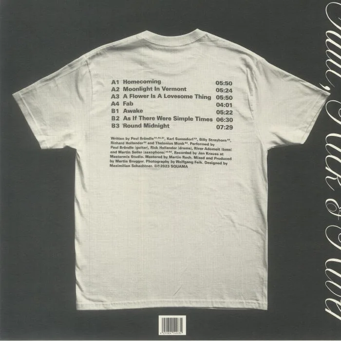Back cover — PAUL BRANDLE TRIO — Paul Rick & River