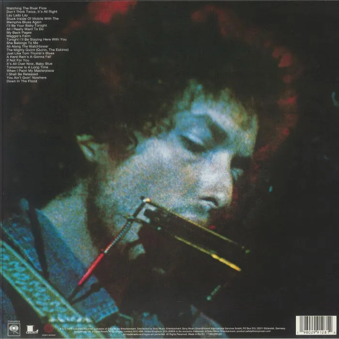 Back cover — Bob DYLAN — Greatest Hits Vol II