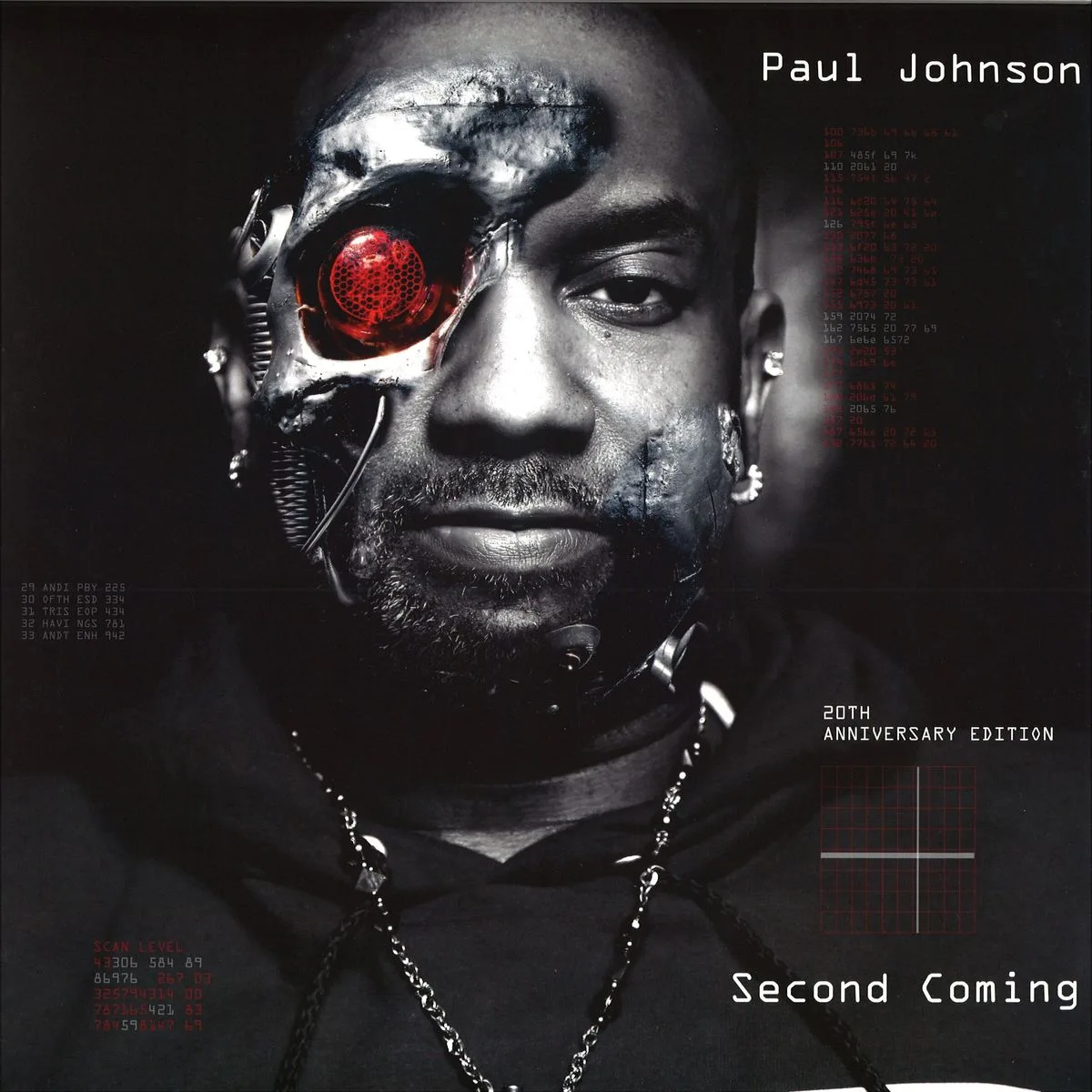 Front cover — Paul Johnson — Second Coming 20th Years Anniversary Edition
