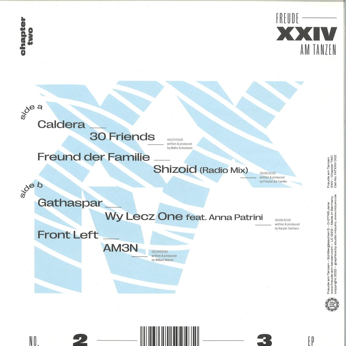 Back cover — Various — XXIV - Chapter Two