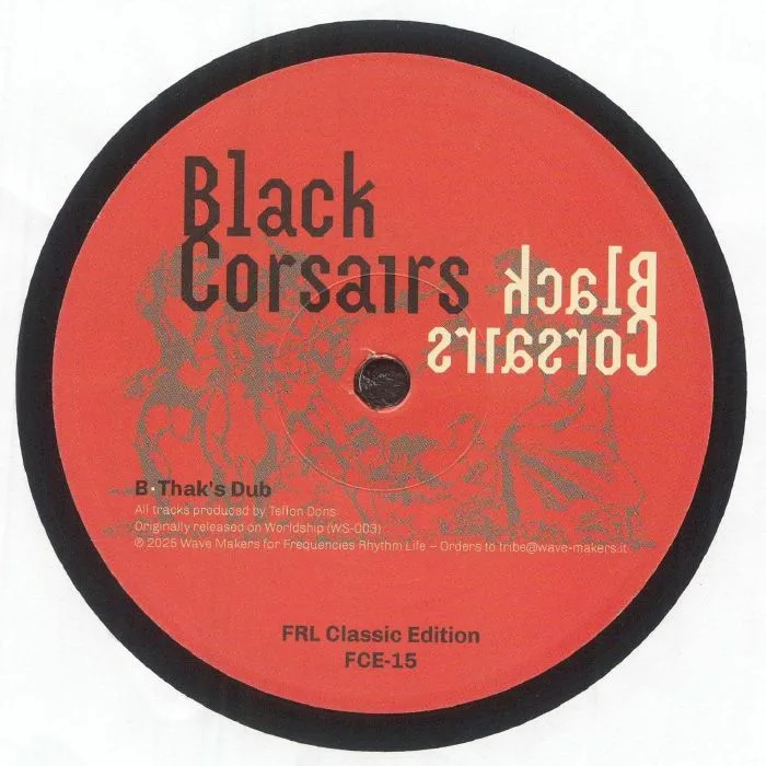 Обратная сторона обложки — BLACK CORSAIRS — Black Corsairs