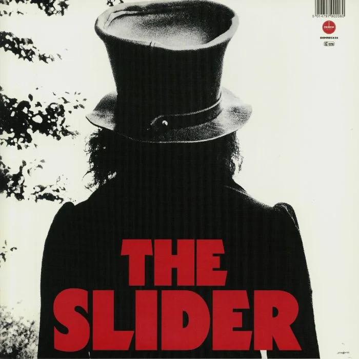 Обратная сторона обложки — T REX — The Slider (reissue)