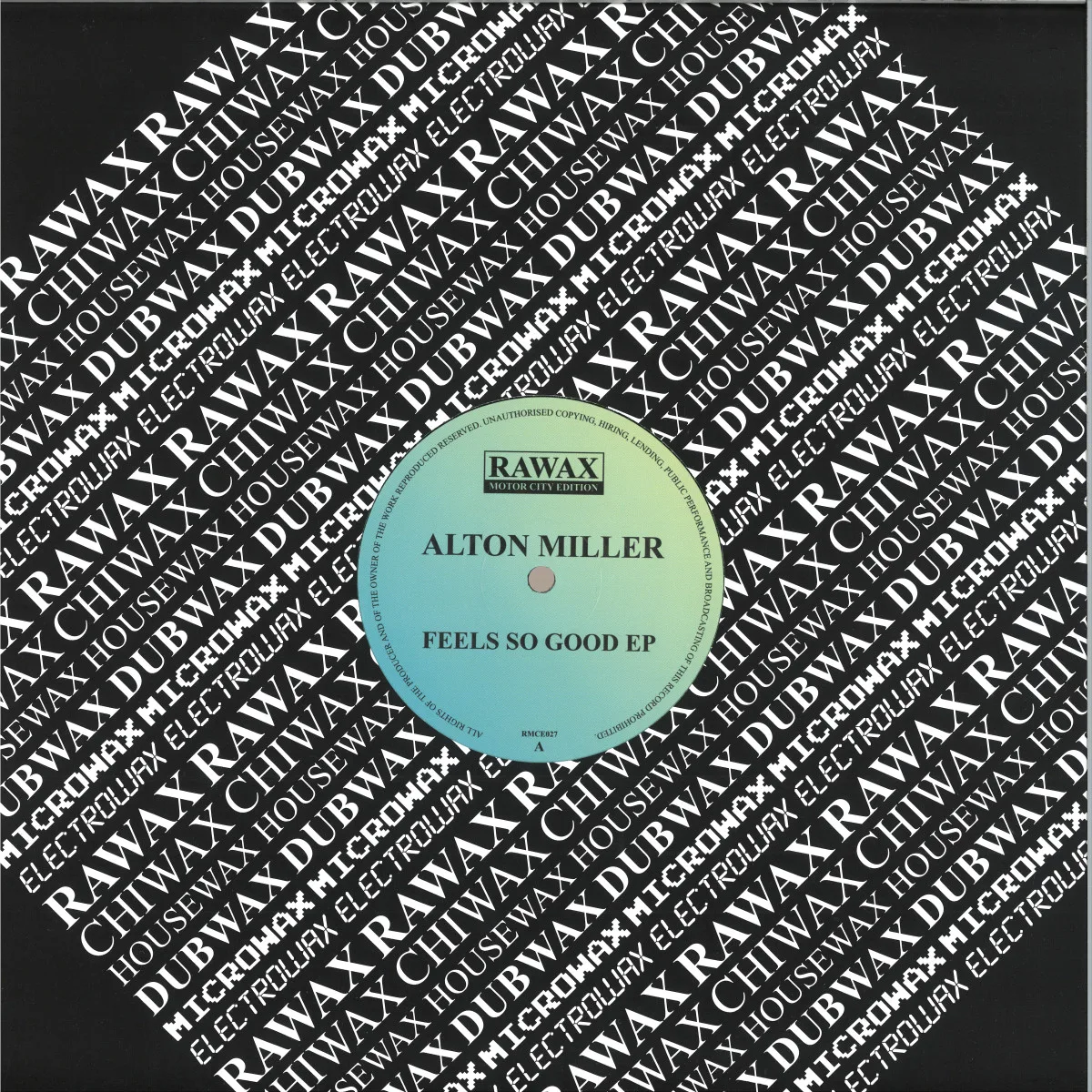 Front cover — Alton Miller — Feels So Good EP