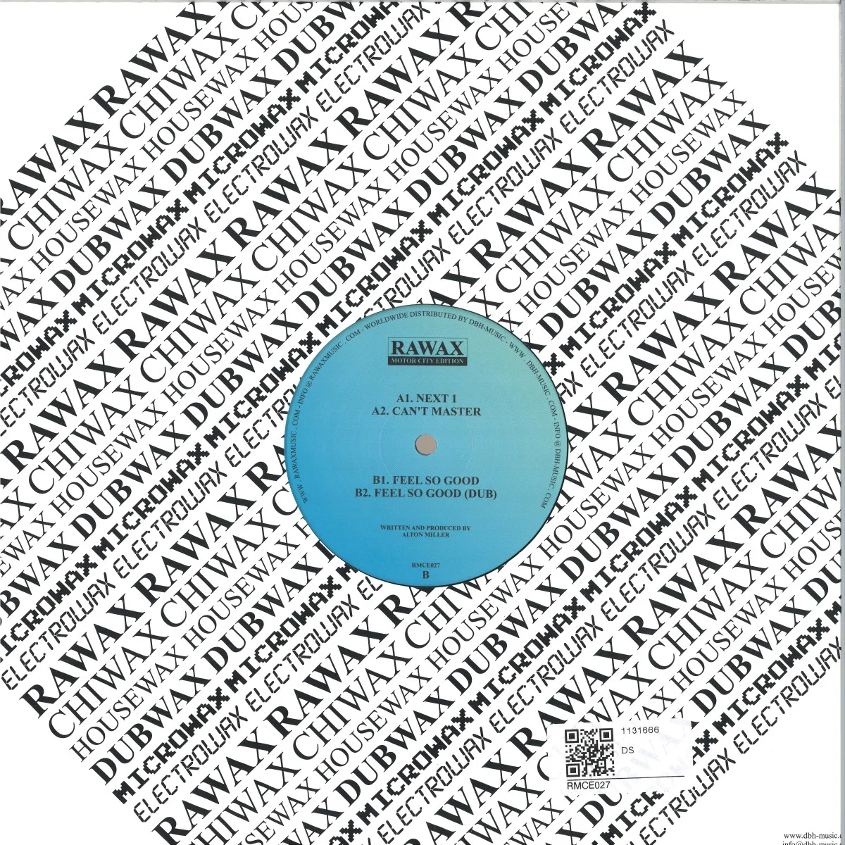 Back cover — Alton Miller — Feels So Good EP