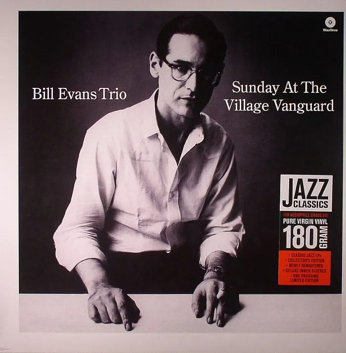 Front cover — BILL EVANS TRIO — Sunday At The Village Vanguard
