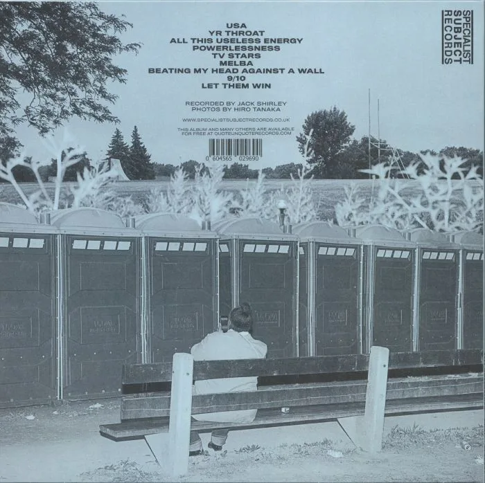 Обратная сторона обложки — Jeff ROSENSTOCK — Post (reissue)