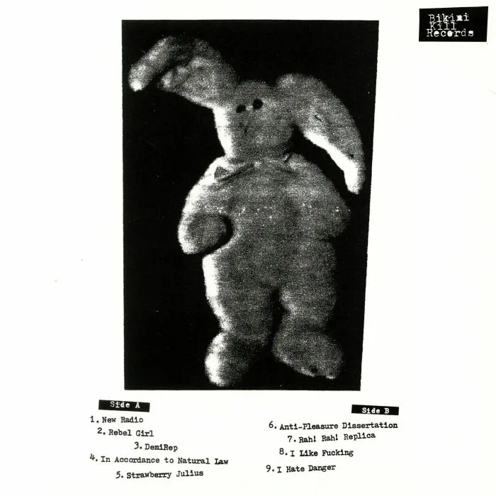 Back cover — BIKINI KILL — The Singles (reissue)
