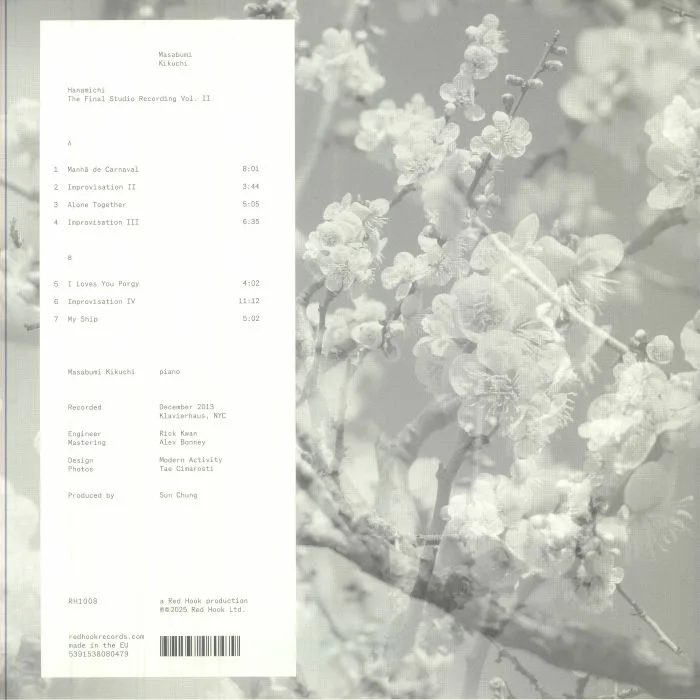 Обратная сторона обложки — Masabumi KIKUCHI — Hanamichi: The Final Studio Recording Vol II