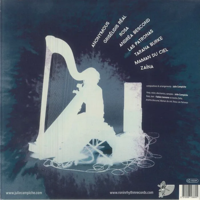 Back cover — Julie CAMPICHE — Unspoken