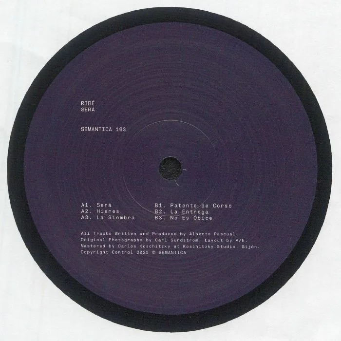 Back cover — RIBE — Sera