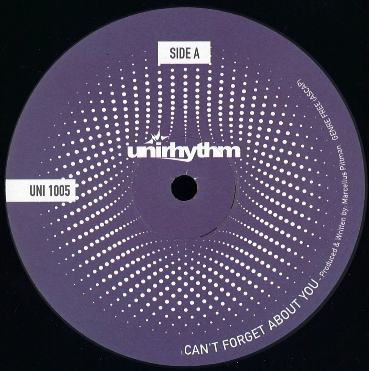 Marcellus Pittman — Cant Forget About You