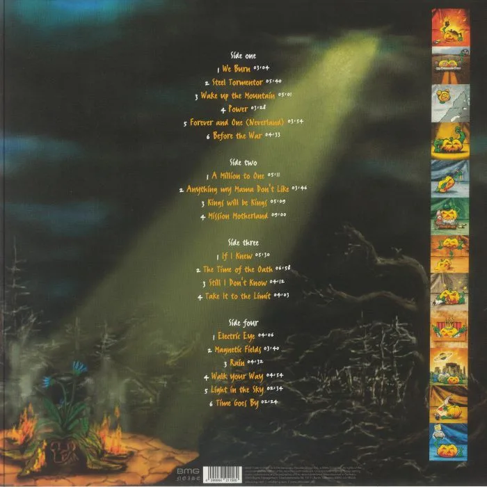 Обратная сторона обложки — HELLOWEEN — The Time Of The Oath (Expanded Edition)