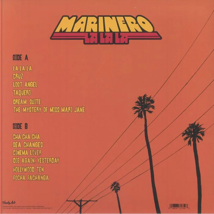 Обратная сторона обложки — MARINERO — La La La