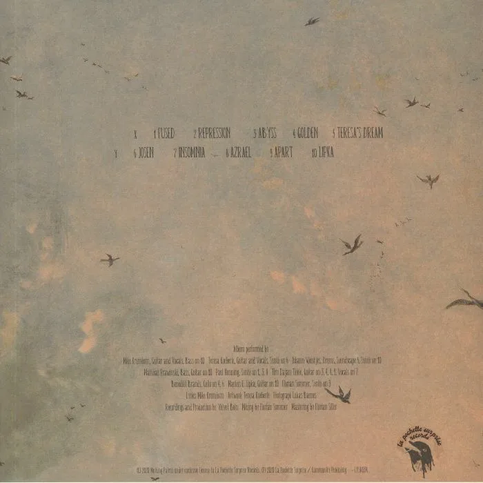 Back cover — MELTING PALMS — Abyss