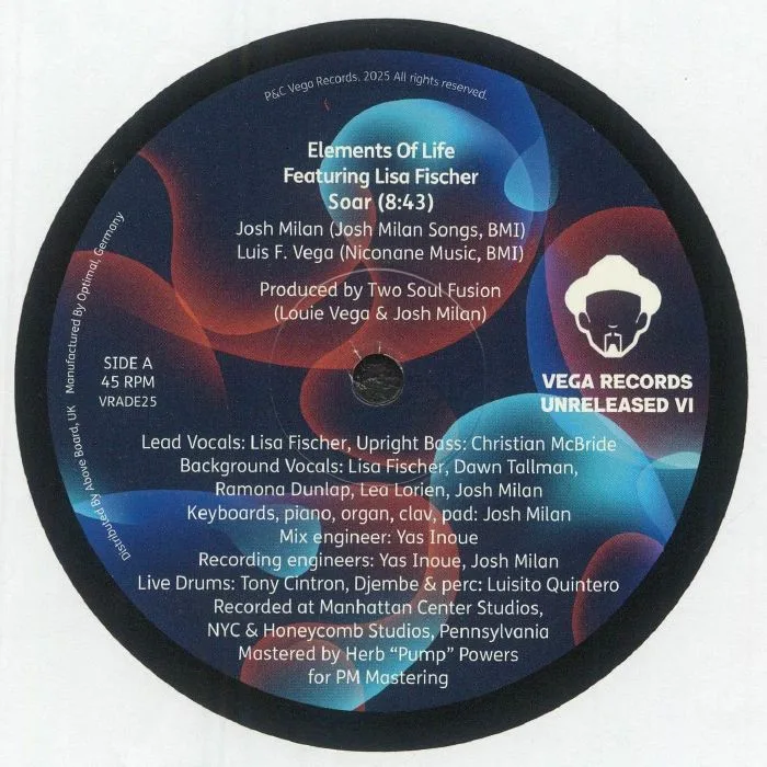 Front cover — Louie VEGA / VARIOUS — Vega Records 5 Pack Unreleased VI