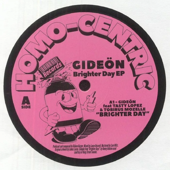 Front cover — GIDEON — Brighter Day EP