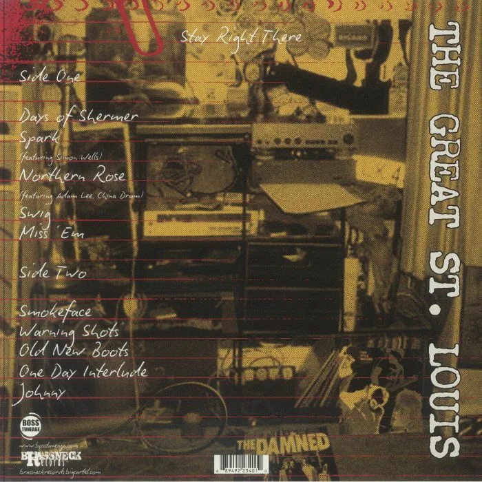 Back cover — The GREAT ST LOUIS — Stay Right There