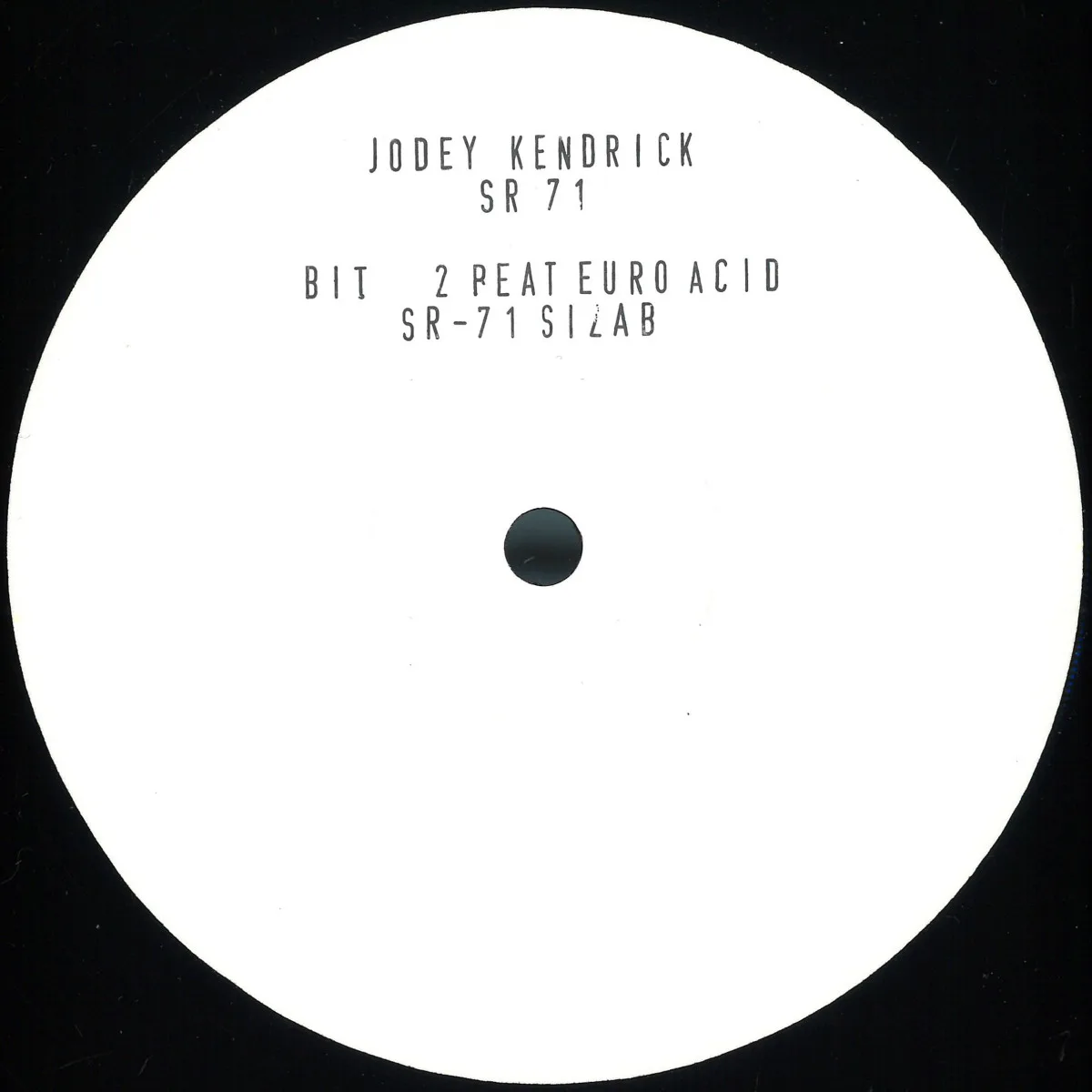 Jodey Kendrick — SR 71